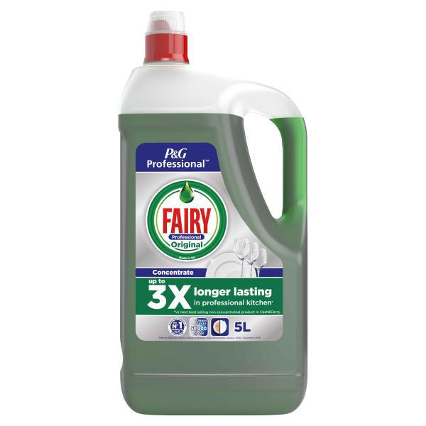 Fairy Original Washing up Liquid Detergent 5L